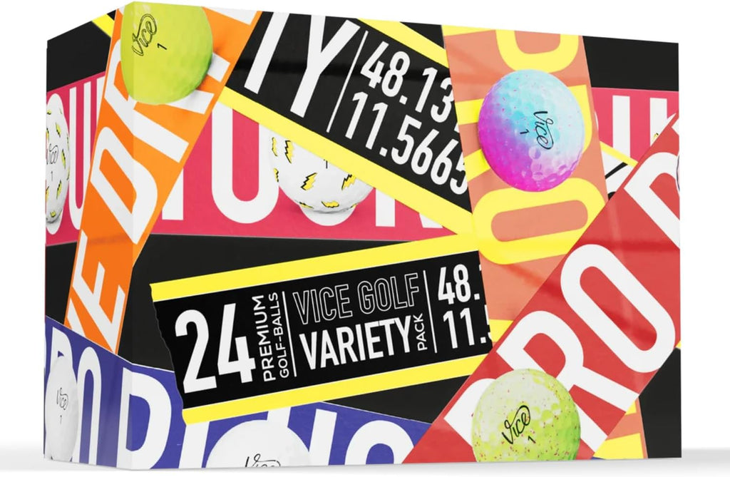 Vice Variety Golf Ball Gift Pack (24 Balls)