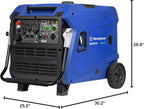 Westinghouse 12000 Peak Watt Tri-Fuel Portable Inverter Generator, Remote Start, Transfer Switch Ready, Gas/Propane/Natural Gas Powered, Low THD, Safe for Electronics, Parallel Capable, CO Sensor