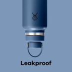 Hydro Flask Water Bottle - Insulated Stainless Steel - Wide Mouth Flex Chug Lid, Non Spill, Leakproof in 32 Oz Tonal White