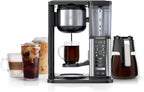 Ninja Specialty Coffee Maker | Includes 10-Cup Carafe, Fold-Away Frother, Permanent Filter & Removable, Dishwasher Safe Reservoir | 6 Brew Styles, 8 Cup to Travel Mug to Pot Sizes | Black | CM401