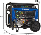 Westinghouse 14500 Peak Watt Dual Fuel Home Backup Portable Generator, Remote Electric Start, Transfer Switch Ready, Gas and Propane Powered