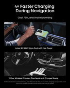 Anker Prime MagSafe Car Mount Charger, Qi2 25W Certified Wireless Car Charger with AirCool, Strong Magnets, Air Vent Mount for iPhone 17-12 Series