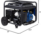 Westinghouse 6600 Peak Watt Home Backup Portable Generator, Transfer Switch Ready 30A Outlet, RV Ready 30A Outlet, Gas Powered, CO Sensor