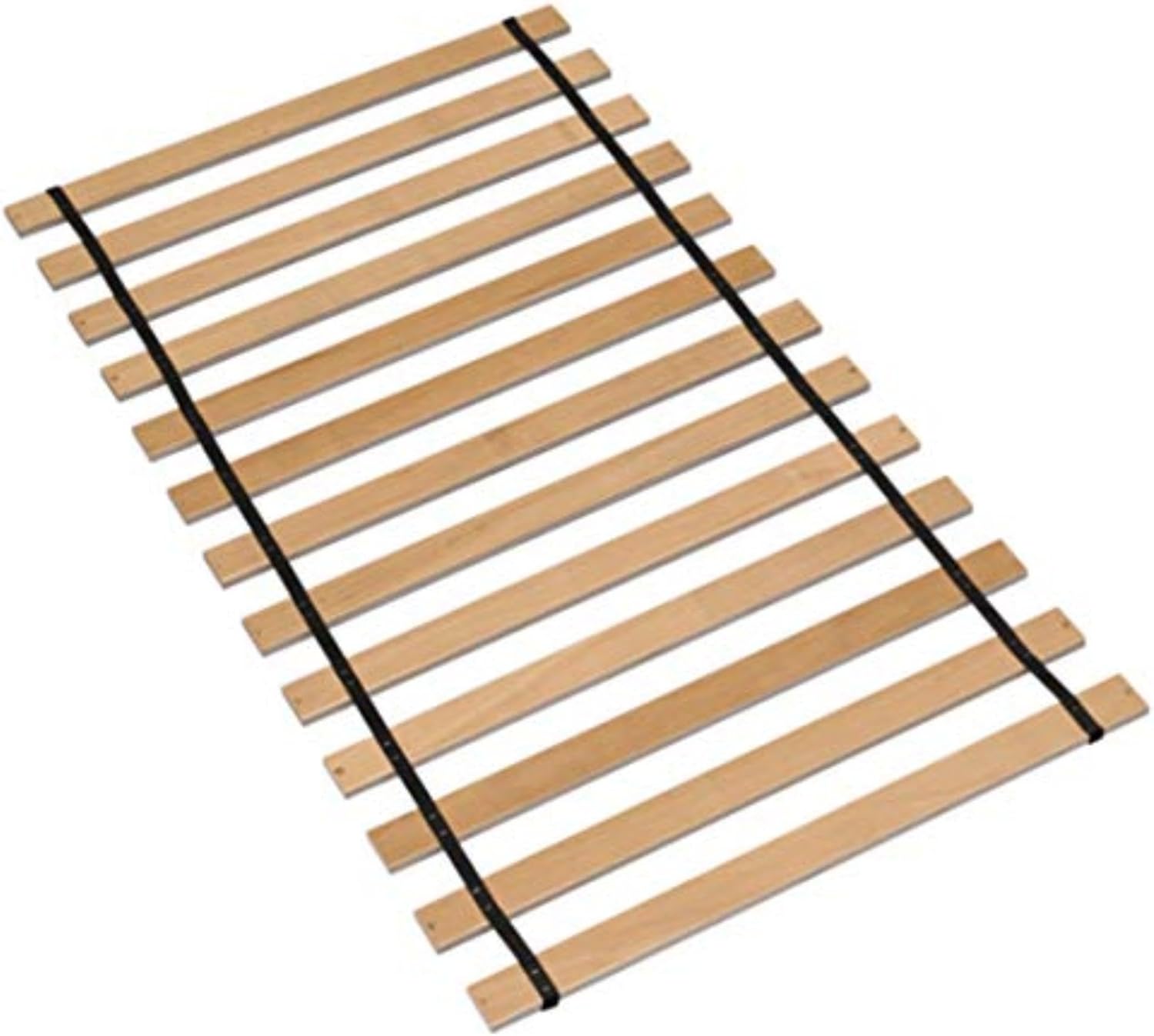 Signature Design by Ashley Twin Wooden Bunkie Board Roll Slats, .56 Inch Mattress Support