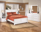 Signature Design by Ashley Bostwick Shoals Children's Traditional 5 Drawer Chest of Drawers, White