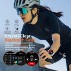 2026 AI Smart Watch with GPT, 1.43" AMOLED Corning 8H Display, Bluetooth Calls, GPS Route Tracking, 5ATM Waterproof, 150+ Sports Modes, Heart Rate Sleep Monitor, Fitness Smartwatch for Android iOS