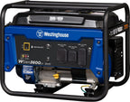 Westinghouse 4650 Peak Watt Portable Generator, RV Ready 30A Outlet, Gas Powered, CO Sensor