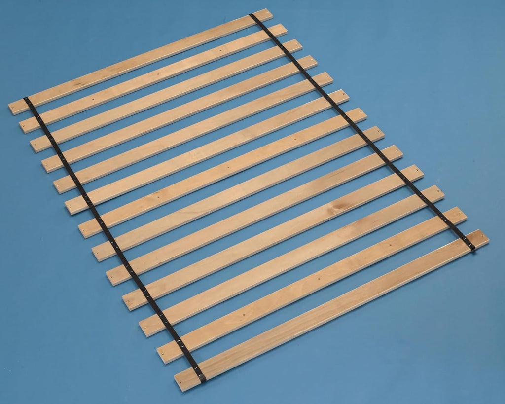 Signature Design by Ashley Platform Full Roll Slats, Full Size Bunkie Board Alternative, Replacement Bed Slats, Low-Profile Mattress Support with Pre-Drilled Pilot Holes, Brown