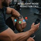 2026 Smart Watch for Men, Standalone GPS & Offline Maps, 5ATM Waterproof, 1.43" AMOLED, 4GB RAM, 178 Sports Modes, Compass, Heart Rate/SpO2/Stress/All-Day Sleep Monitor, Compatible Android iOS Black