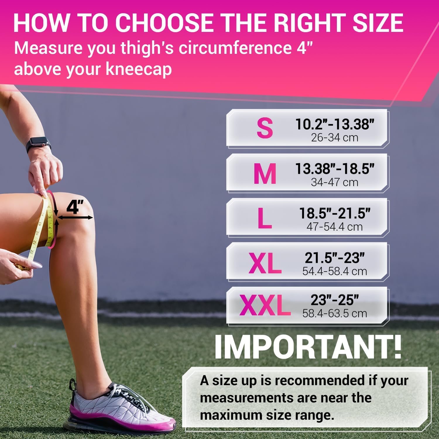 DR. BRACE ELITE Knee Brace with Side Stabilizers & Patella Gel Pads for Maximum Knee Pain Support and fast recovery for men and women-Please Check How To Size Video (Large, Orion)