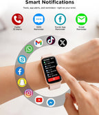 SOUYIE 2026 Smart Watch Fitness Trackers for Women, 1.47″ HD Curved Screen, 24/7 Health Monitor, Sleep Tracker, 110+ Sports Modes Pedometer Step Tracker, Waterproof Activity Tracker for Android iOS