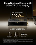 Anker Prime Docking Station (DL7400) Black Myth: Wukong Limited Edition, 14-Port Triple Display, 140W Max, Triple 4K 60Hz, for macOS and Windows (The Latest DisplayLink Driver Required)