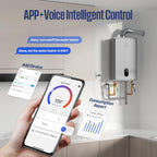 Westinghouse Smart Tankless Water Heater Gas Indoor, 7.9 GPM 180,000 BTU Whole Home Natural Gas Heater, WiFi App Control, ±1°F Temperature Stability, Non-Condensing for 3-5 Fixtures