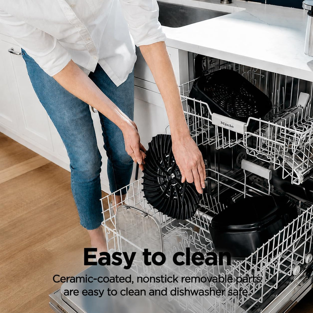 Ninja® Foodi™ Smart 5-in-1 Indoor Grill | With 4-Quart Air Fryer, Roast, Bake, Dehydrate, and Smart Cook System | Black | LG451BK