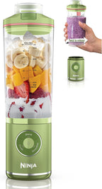 Ninja Blast Max, Portable Blender + Twist & Go, Personal Smoothie, Blend, Ice Crush, 3 Programs, Cordless, 22oz removable Vessel, Dishwasher Safe, Leakproof, Moss Green, BC251GN1