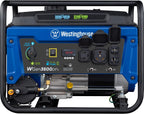 Westinghouse 4650 Peak Watt Dual Fuel Portable Generator, RV Ready 30A Outlet, Gas & Propane Powered