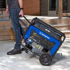 Westinghouse 4650 Peak Watt Portable Generator, RV Ready 30A Outlet, Wheel & Handle Kit, Gas Powered, CO Sensor