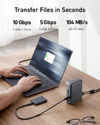 Anker Laptop Docking Station, 13-in-1 USB-C Docking Station, Triple Display with 2xHDMI and 1xDP, 10 Gbps USB-C and 5 Gbps USB-A Data, Ethernet, Audio, SD, 85W Charging for Dell, HP, Lenovo and More