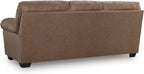 Signature Design by Ashley Walker Point Contemporary Sofa with Removable Cushion, Light Brown