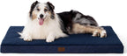 Bedsure Cooling Dog Bed for Crate, Large Breathable Pet Summer Bed, 35 Inch | Orthopedic Egg Crate Foam, Cold Summer Pad Mat, Non-Slip Bottom, Comfy Removable Washable Cover, For Pets Up to 50 lbs