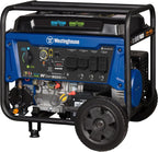 Westinghouse 12500 Peak Watt Dual Fuel Home Backup Portable Generator, Remote Electric Start, Transfer Switch Ready, Gas and Propane Powered, CO Sensor