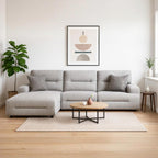 Signature Design by Ashley Acklen Place 3-Piece Power Reclining Sectional, Zero Gravity Recline and Adjustable Headrests, Next-Gen Nuvella Performance Fabric for Living Room Relaxation, Pewter Gray