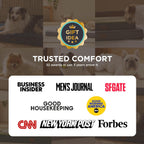 Bedsure Cooling Dog Bed for Crate, Large Breathable Pet Summer Bed, 35 Inch | Orthopedic Egg Crate Foam, Cold Summer Pad Mat, Non-Slip Bottom, Comfy Removable Washable Cover, For Pets Up to 50 lbs