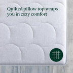 Zinus Cool Support 12 Inch Hybrid Mattress, Cooling Gel Memory Foam, Heavy Duty Individually Wrapped Coils, Soothing Pressure Relief, Medium Firm Feel, CertiPUR-US Certified, Queen
