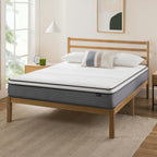 ZINUS 10 Inch True Support Hybrid Mattress [New Version], Queen, Fiberglass Free, Medium Feel, Motion Isolation, Certified Safe Foams & Fabric, Mattress in A Box
