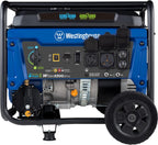 Westinghouse 6500 Watt Dual Fuel Home Backup Portable Generator, Transfer Switch Ready 30A Outlet, RV Ready 30A Outlet, CO Sensor