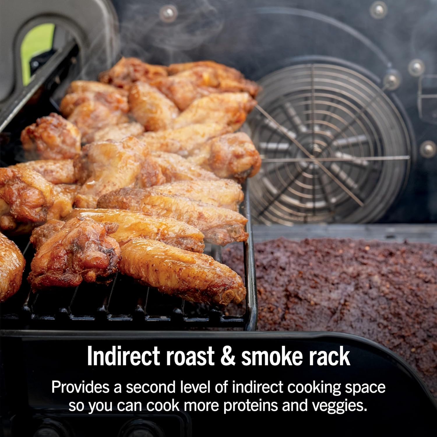 Ninja FlexFlame ProConnect Grill & Smoker | 5-in-1 Smart Cooking System | Electric & Propane | App-Connected | 3-Burner Digital Control | Roast, Griddle & Pizza Maker | Black/Gold | PG305