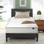 Zinus 6 Inch Foam and Spring Hybrid Mattress [New Version], Twin, Medium Firmness, Durable Support, Certified Safe Foams & Fabric, Mattress in A Box, White
