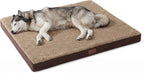 Bedsure Cooling Dog Bed for Crate, Large Breathable Pet Summer Bed, 35 Inch | Orthopedic Egg Crate Foam, Cold Summer Pad Mat, Non-Slip Bottom, Comfy Removable Washable Cover, For Pets Up to 50 lbs