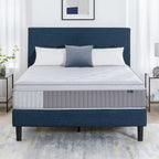 Zinus Cool Support 12 Inch Hybrid Mattress, Cooling Gel Memory Foam, Heavy Duty Individually Wrapped Coils, Soothing Pressure Relief, Medium Firm Feel, CertiPUR-US Certified, Queen