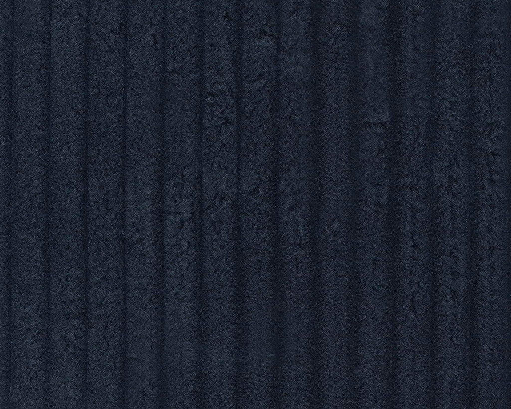 Signature Design by Ashley SimpleJoy Sofa, 83" Navy Blue Contemporary 3-Seater Couch, Soft Polyester Corduroy Fabric with Anti-Sag Platform Foundation, Living Room Furniture