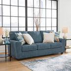 Signature Design by Ashley Cashton Casual Sofa for Living Room, Blue