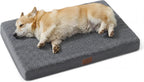 Bedsure Cooling Dog Bed for Crate, Large Breathable Pet Summer Bed, 35 Inch | Orthopedic Egg Crate Foam, Cold Summer Pad Mat, Non-Slip Bottom, Comfy Removable Washable Cover, For Pets Up to 50 lbs