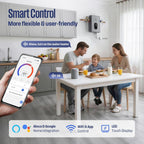 Westinghouse Tankless Water Heater Electric 11kW 240V, Max 2.6 GPM with LED display, On Demand Instant Hot Water Heater, WIFI & Self Modulating High Efficiency, Copper Heating, ETL Certified