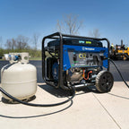 Westinghouse 9500 Peak Watt Dual Fuel Home Backup Portable Generator, Remote Electric Start, Transfer Switch Ready, Gas & Propane Powered