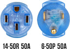 Westinghouse 501138A Generator Plug Adapter, 5-15P to L5-30R