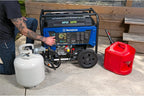 Westinghouse 9500 Peak Watt Dual Fuel Home Backup Portable Generator, Electric Start, Transfer Switch Ready, Gas & Propane Powered, CO Sensor