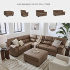 Signature Design by Ashley Walker Point Contemporary Sofa with Removable Cushion, Light Brown