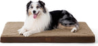 Bedsure Cooling Dog Bed for Crate, Large Breathable Pet Summer Bed, 35 Inch | Orthopedic Egg Crate Foam, Cold Summer Pad Mat, Non-Slip Bottom, Comfy Removable Washable Cover, For Pets Up to 50 lbs