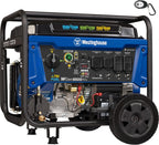 Westinghouse 12500 Peak Watt Tri-Fuel Home Backup Portable Generator, Remote Electric Start, Transfer Switch Ready, Gas, Propane, and Natural Gas Powered