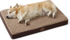Bedsure Cooling Dog Bed for Crate, Large Breathable Pet Summer Bed, 35 Inch | Orthopedic Egg Crate Foam, Cold Summer Pad Mat, Non-Slip Bottom, Comfy Removable Washable Cover, For Pets Up to 50 lbs