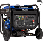 Westinghouse 10000 Peak Watt Portable Open Frame Inverter Generator, Remote Electric Start with Auto Choke, Transfer Switch Ready, Gas Powered, CO Sensor