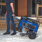 Westinghouse 9500 Peak Watt Dual Fuel Home Backup Portable Generator, Electric Start, Transfer Switch Ready, Gas & Propane Powered, CO Sensor