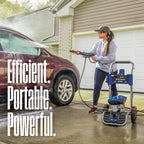 Westinghouse WPX2700e Electric Pressure Washer, 2700 Max PSI and 1.76 Max GPM, Induction Motor, Onboard Soap Tank, Spray Gun and Wand, 5 Nozzle Set, for Cars/Fences/Driveways/Homes/Patios/Furniture