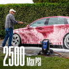 Westinghouse ePX3500 Electric Pressure Washer, 2500 Max PSI 1.76 Max GPM with Anti-Tipping Technology, Onboard Soap Tank, Pro-Style Steel Wand, 5-Nozzle Set, for Cars/Fences/Driveways/Home/Patios
