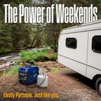 Westinghouse 5000 Peak Watt Super Quiet Dual Fuel Portable Inverter EFI Generator, Remote Electric Start, Gas & Propane Powered, RV Ready, CO Sensor, Parallel Capable, CARB Compliant